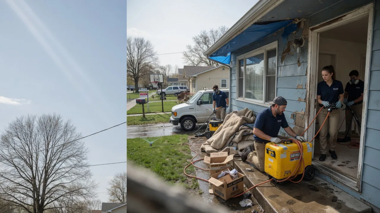 Basement Flood Cleanup in Stanchfield, MN near me